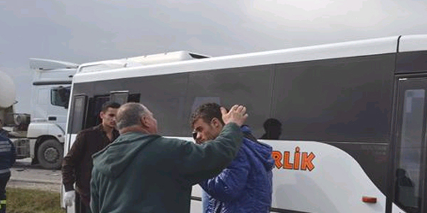 Çerkezköy'de zincirleme kaza: 10 yaralı