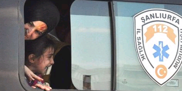 Şanlıurfa'da 2 otomobil çarpıştı; 2 yaralı