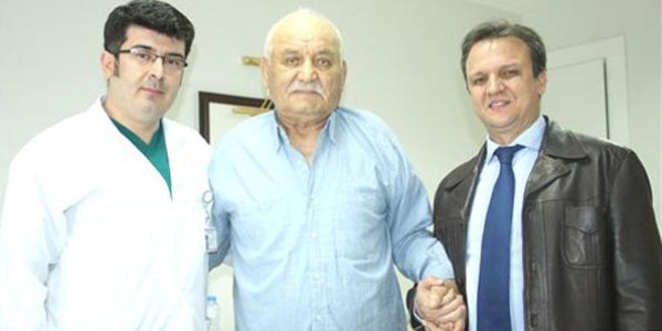 Kesilecek ayak ameliyatsız kurtarıldı