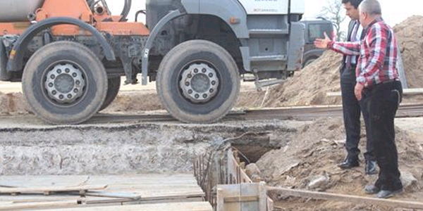 Kaymakam Demiryürek çalışmaları yerinde inceledi