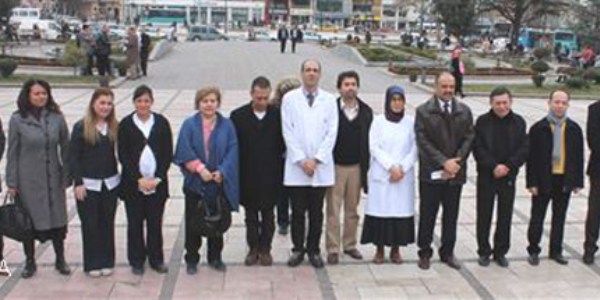 Başkan Türkan, sağlık çalışanlarına değindi