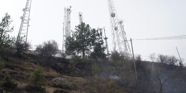 Kastamonu'da orman yangını