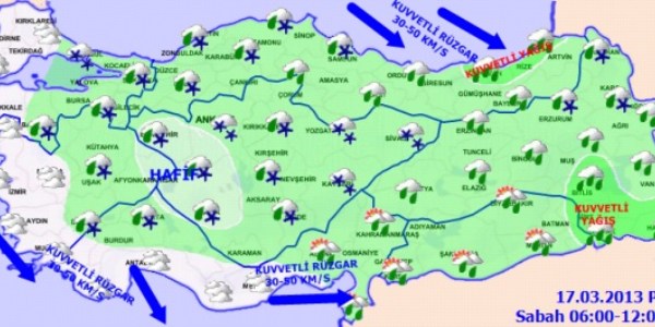 Hava sıcaklığı azalıyor