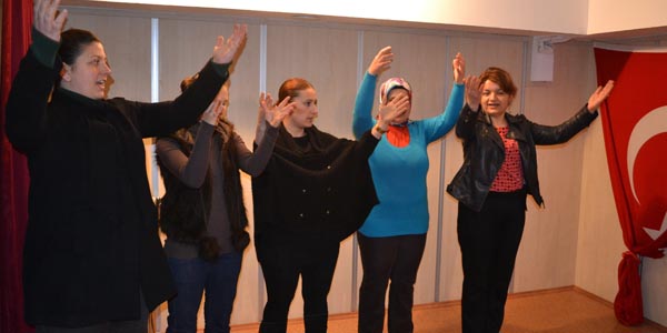 Öğretmenler çocukluklarına geri döndü