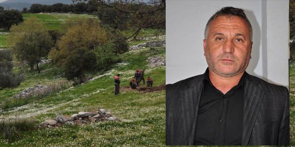 Muhtar kaçak kazı yaparken yakalandı
