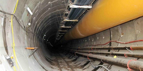 Ankara'ya içmesuyu getirilmesi projesinde yol yarılandı
