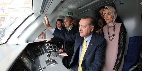 Erdoan: 14 ehrimizi hzl trenle buluturacaz