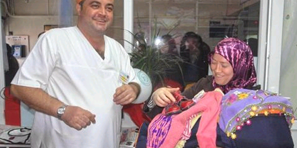 Hastanedeki mağazada ürünler bedava