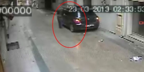 Aracında sızınca böyle soyuldu