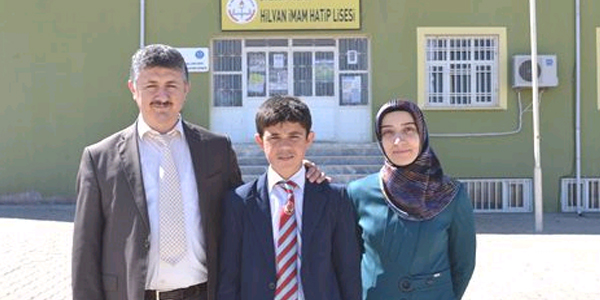 Hilvanlı öğrenci Kuran-ı Kerim yarışmasında ikinci oldu