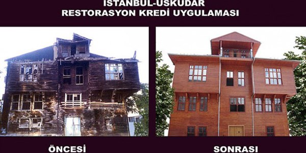 TOKİ'den tarihi binaya 115 bin lira kredi