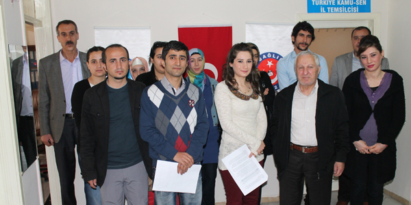 Diyarbakır'da İİBF mezunlarından adalet istemi