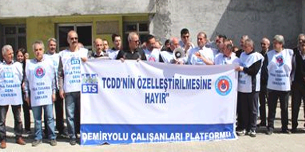 Demiryolu çalışanları iş bırakacak