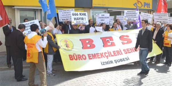BES'ten bütçe eylemi