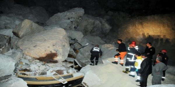 Şanlıurfa'da taş ocağında göçük: 1 kayıp, 1 yaralı