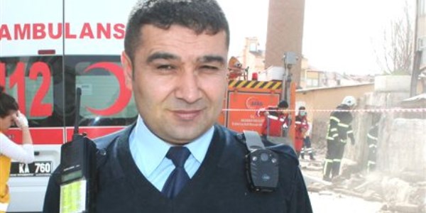 Aksaray polisi kameralandı