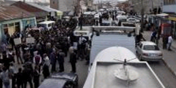 Hastanenin kapatılacağı iddiası yol kapattırdı