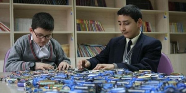 Bilgievi öğrencilerinden örnek kampanya