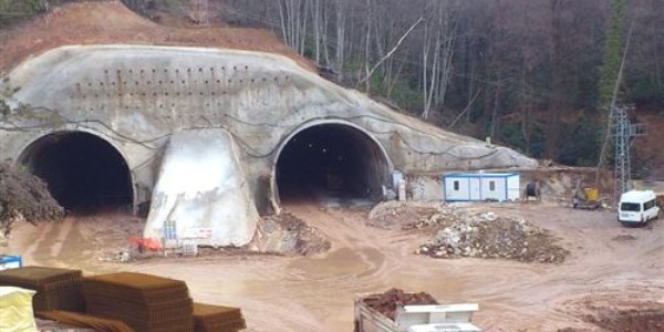 Avara Tünelinde 1 işçi ağır yaralandı