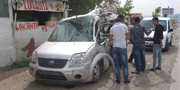 Ölümlü kazada kahreden tesadüf!