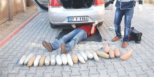 Silifke'de uyuşturucu operasyonu