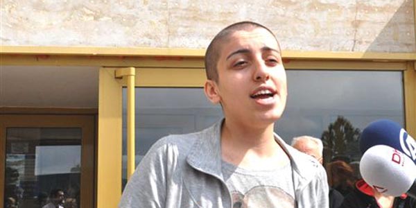 Kanser hastası Dilek hastaneye yatırıldı