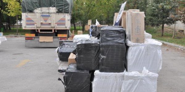 Van'da 8 ton uyuşturucu imha edildi