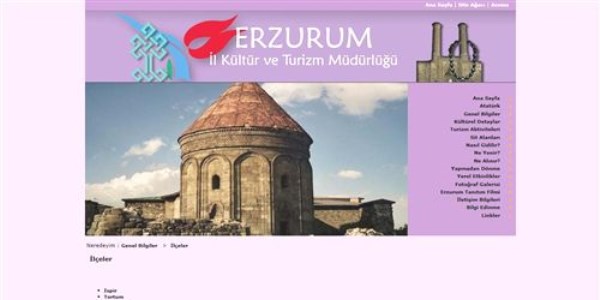Kültür Müdürlüğü web sayfasında ilçeler unutuldu