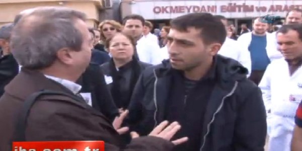 Vatandaştan sağlık çalışanlarının eylemine tepki