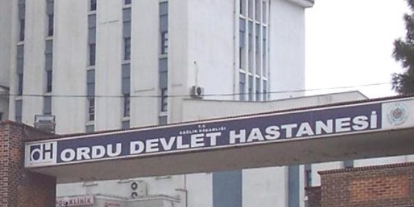 Ordu Devlet Hastanesi'nden 'T.C.' kalkt