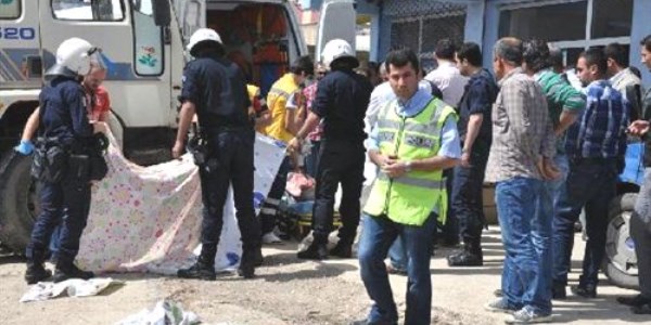 Kamyonun çarptığı öğrenci parçalanarak öldü