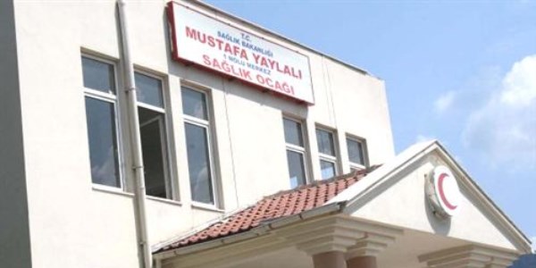Marmaris'teki sağlık ocağına 'T.C.' ibaresi yeniden konuldu