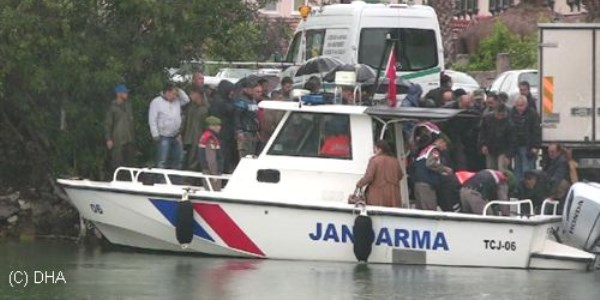 Teknesi alabora olan emekli öğretmen öldü