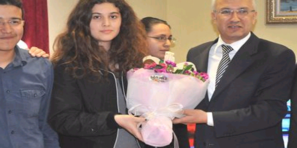 Geleceğin hukukçularından Solmaz'a ziyaret