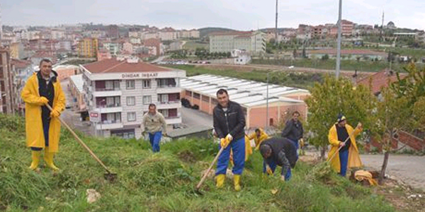 Bilecik'te 10 mahkûm park ve bahçe işlerinde çalıştırılıyor