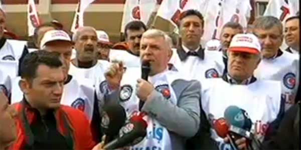 ÇAYKUR çalışanları grevde