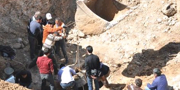 Kzltepe'deki kazda bulunan kemikler Adli Tp'a gnderilecek