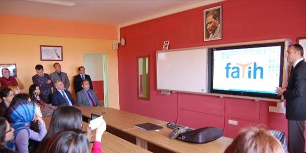 Öğretmen adaylarına Fatih Projesi tanıtıldı