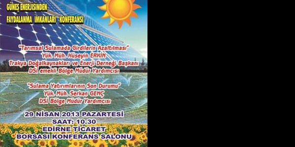 Elektrik ve güneş enerjisinin önemi anlatılacak