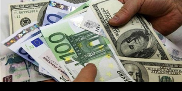 Kapanış itibariyle döviz fiyatları