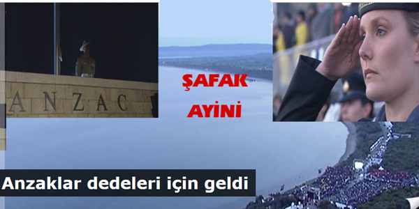 Anzak törenlerinde protesto şoku