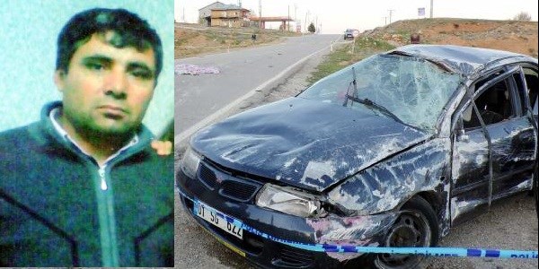 Nurhak'ta otomobil devrildi: 1 ölü, 1 yaralı