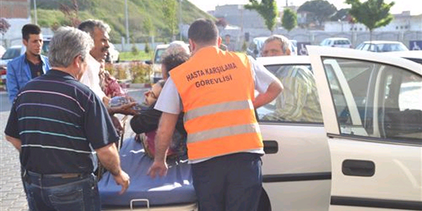 Otobüsün çarptığı kadın hayatını kaybetti