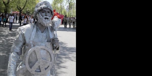 Ankara'da olaysız 1 Mayıs Bayramı