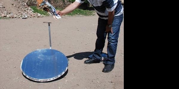 Çanak antenle ocak