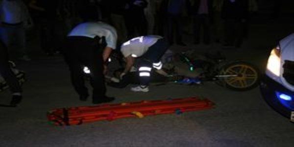 Bozüyük'te trafik kazası, 1 yaralı