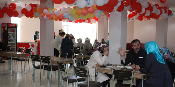Alacakaya'da bir ilk