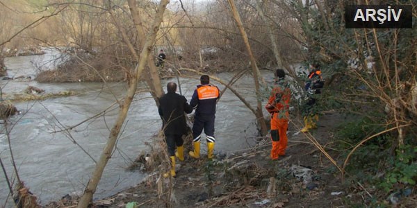 Dereye düşen uzman çavuş aranıyor
