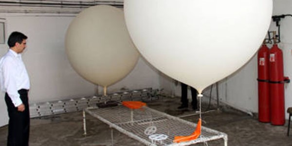 Meteoroloji balonu rotayı şaşırmadı