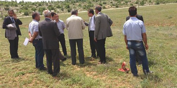 Hastane yapımına enerji hattı engeli
